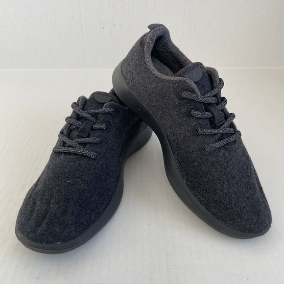 Allbirds Women's WR Low Top Athletic Lightweight Wool Runners Black Size 9 - Picture 8 of 11